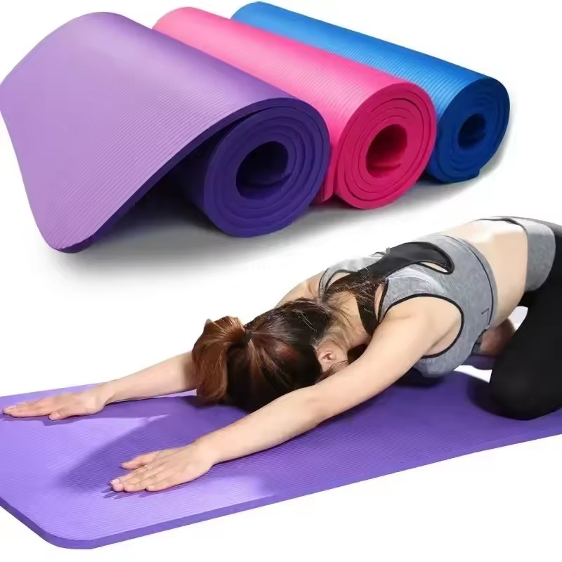 Pilates Yoga Matte - 1CM 두께 요가 매트 미끄럼 방지