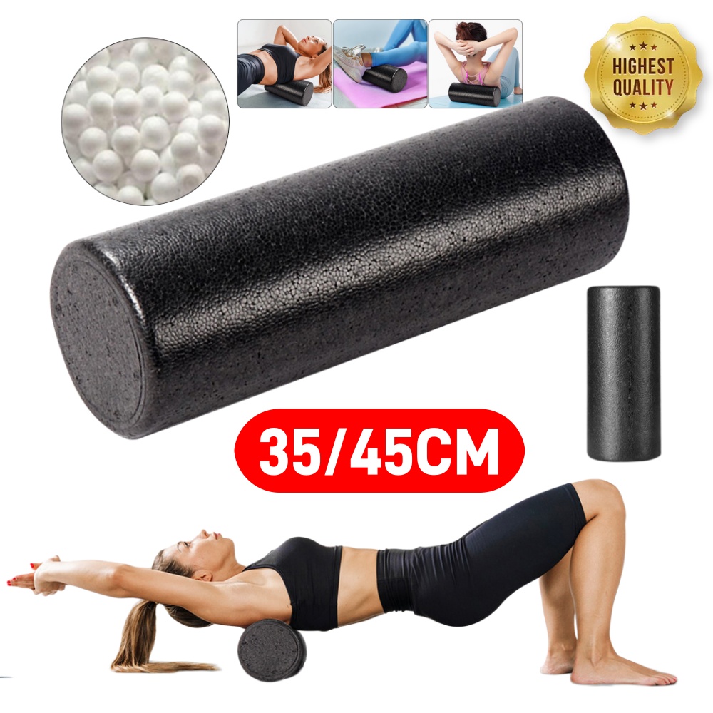 35/45CM Epp 요가 폼 마사지 롤러 피트니스 휴 - Pilates Yoga Exercises 리뷰 및 가격