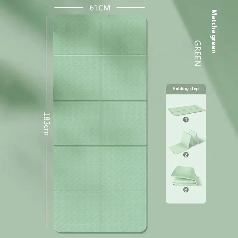 접이식 휴대용 183x60CM 요가 매트 8MM 두께  - Pilates Yoga Matte 리뷰 및 가격