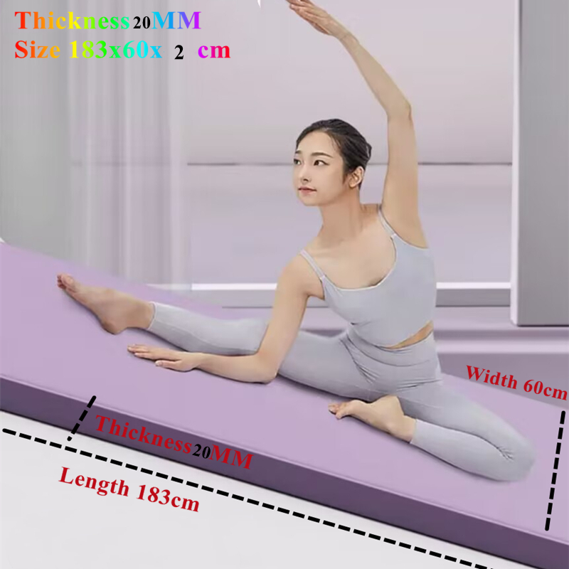 20MM 요가 매트 미끄럼 방지 183×60cm 두꺼운 - Pilates Yoga Matte 리뷰 및 가격