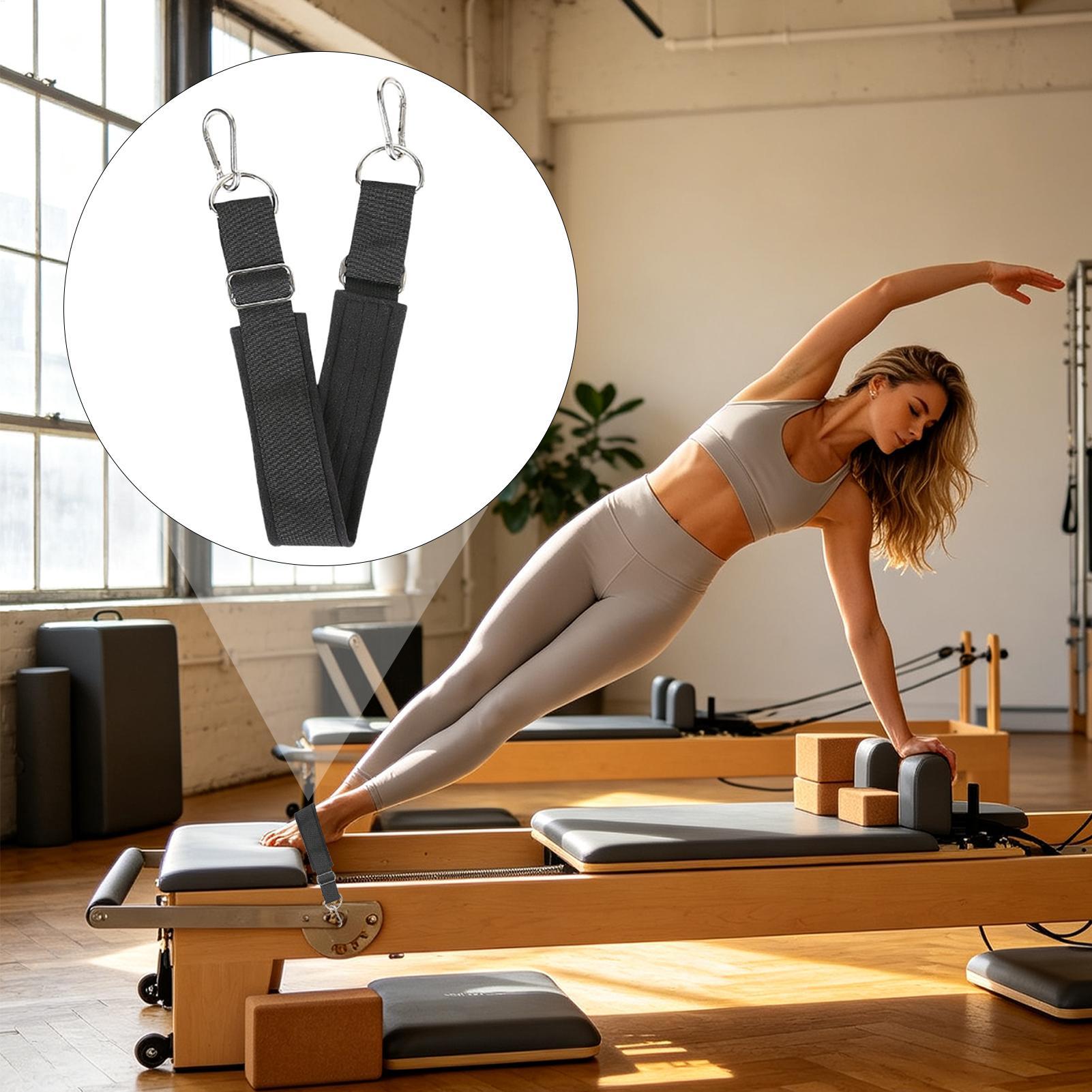 필라테스 풋스트랩 두꺼운 조절 가능 미끄럼 방지 헤비듀 - Pilates Yoga And Gym 리뷰 및 가격