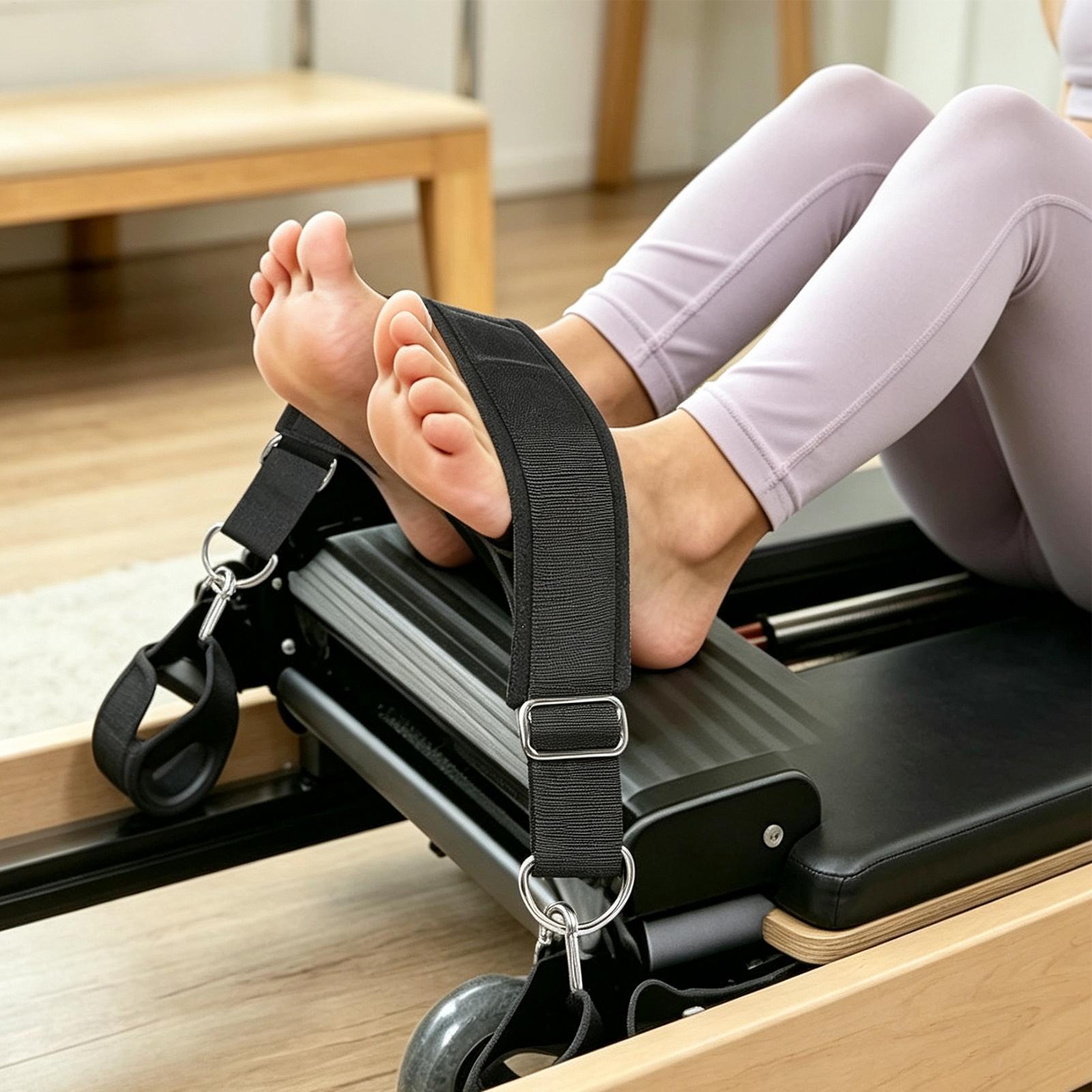 필라테스 풋스트랩 두꺼운 조절 가능 미끄럼 방지 헤비듀 - Pilates Yoga And Gym 리뷰 및 가격