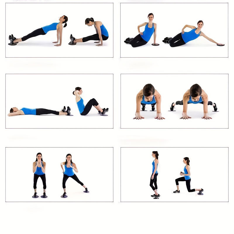 2 PC 필라테스 슬라이드 플레이트 요가 복근 운동 슬 - Pilates Yoga Matte 리뷰 및 가격